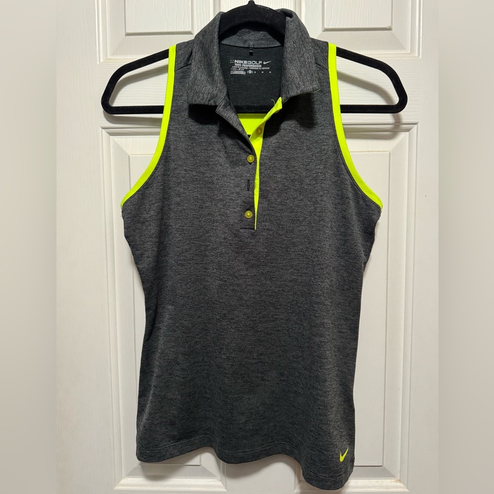 Women’s Nike golf tour performance racer back shirt